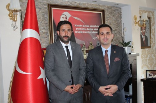 BAŞKANIMIZDAN İLÇE KAYMAKAMIMIZA HOŞGELDİN ZİYARETİ