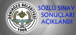 MAKAM ŞÖFÖRÜ İŞÇİ ALIMI  21/11/2022 TARİHİNDE SINAV KOMİSYONU HUZURUNDA YAPILAN SÖZLÜ MÜLAKAT SONUCU