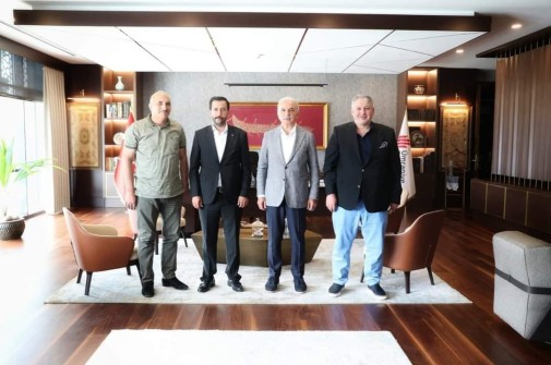 BAŞKAN GÜRER'DEN ÜMRANİYE BELEDİYE BAŞKANI İSMET YILDIRIM'A ZİYARET