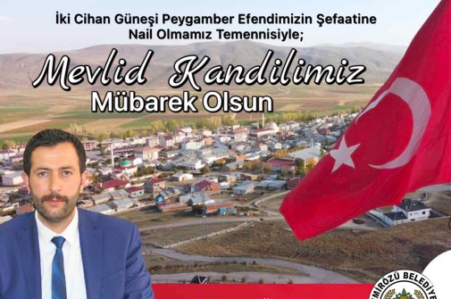 Başkan Arslan GÜRER 'den kandil kutlaması.