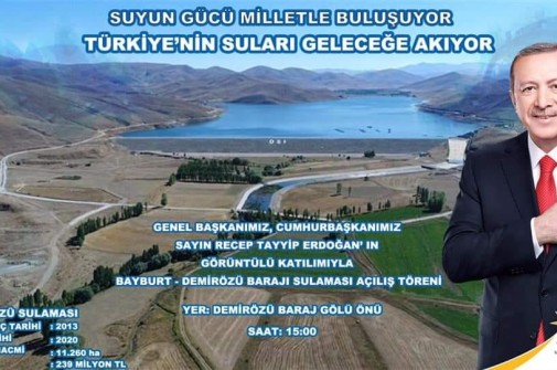 Suyun Gücü Milletle Buluşuyor