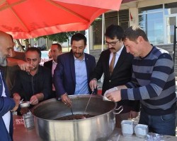 Başkanla Fotoğraflar